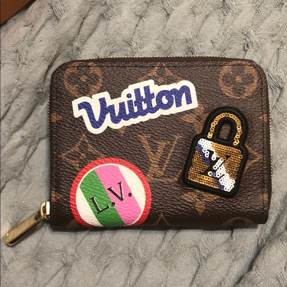 Louis Vuitton Handbags - SOLD Louis Vuitton Patches Zippy Coin Wallet